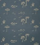 Grey Base Tree Print Fabric (FC-261)